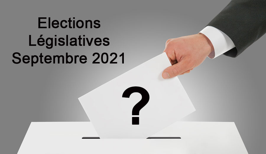 Élection législatives de septembre 2021